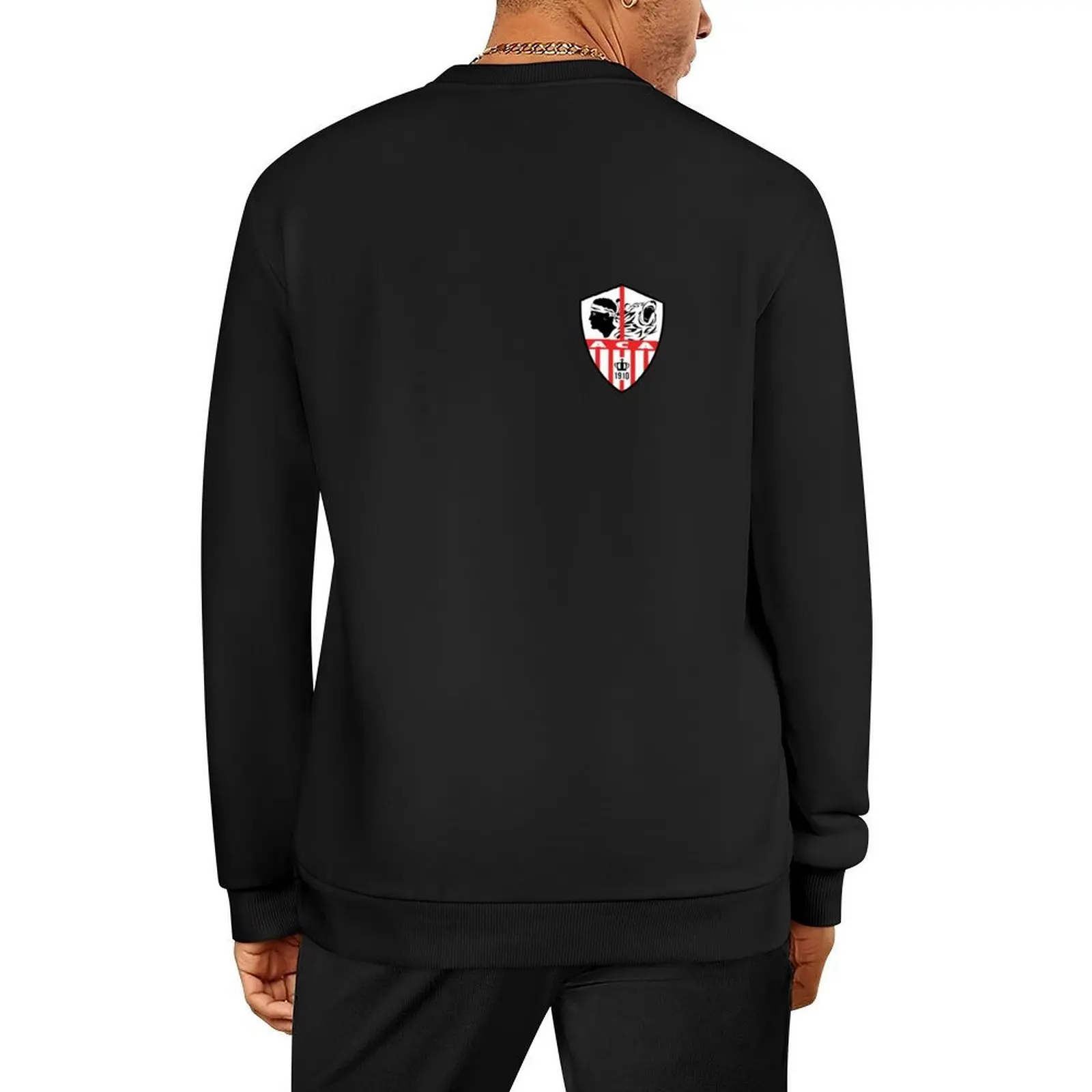 

AC Ajaccio Football Pullover mens clothes tracksuit men's sweat-shirt set japanese style men's sweatshirts
