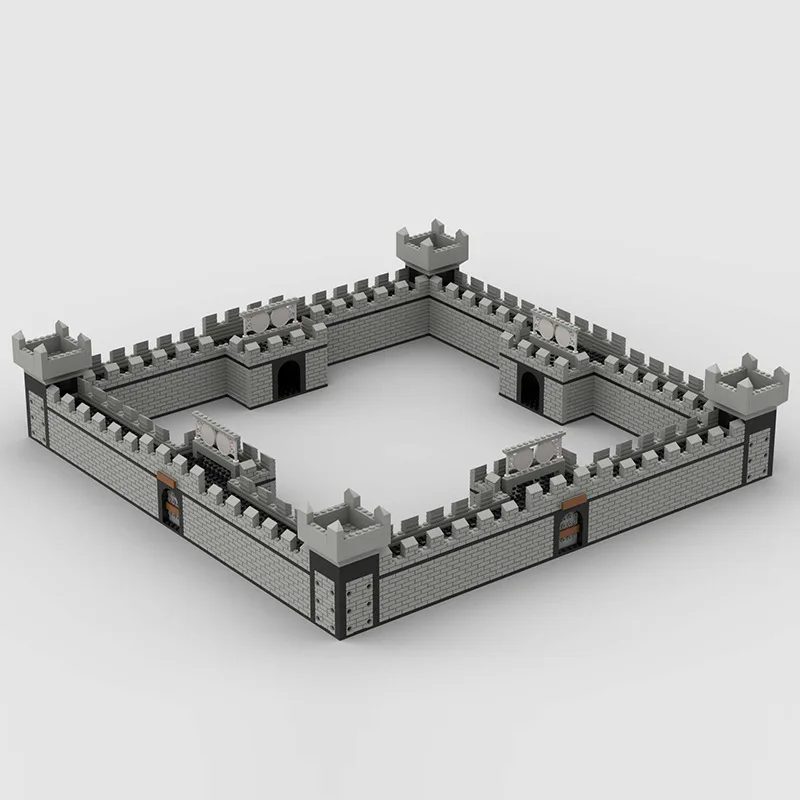 

MOC средневековый древний часовой башня, комплект строительных блоков, замок, расширенная солдатская база обороны, игрушка Twon для детей, подарок на день рождения