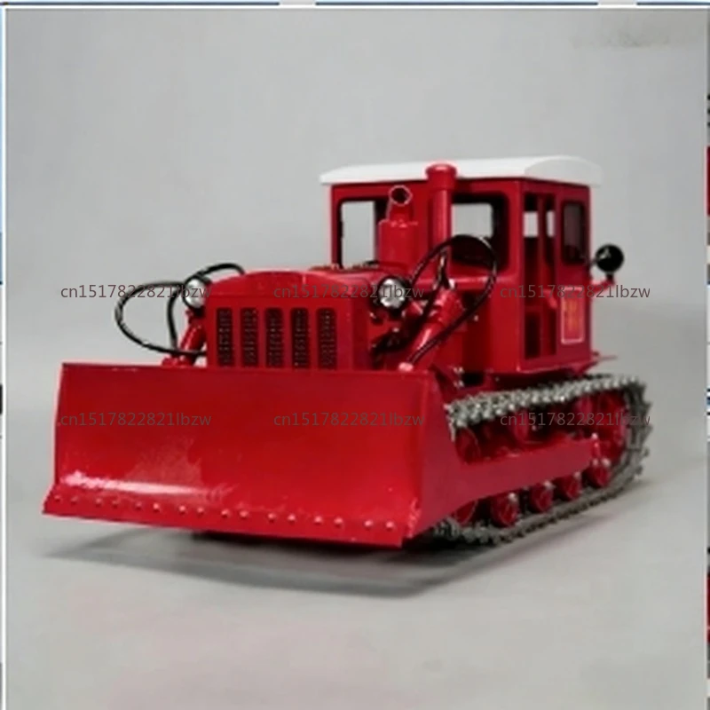 For TLJ 1/12 All-Metal  Dongfanghong Bulldozer Model - Remote Control Tractor with Dynamic Track