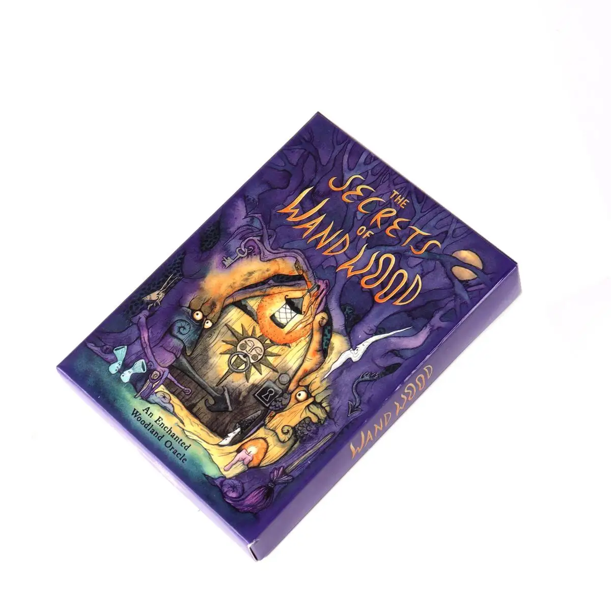 The Secrets of Wand Wood An Oracle Deck A Brand New 44 Card Oracle Deck Divination Entertainment Board Game 11*6.5cm