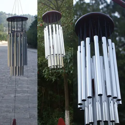 바람 종소리 야외 대형 깊은 톤 매달려 장식 정원 홈 모바일 바람 종소리 Windchime 야외 정원 홈