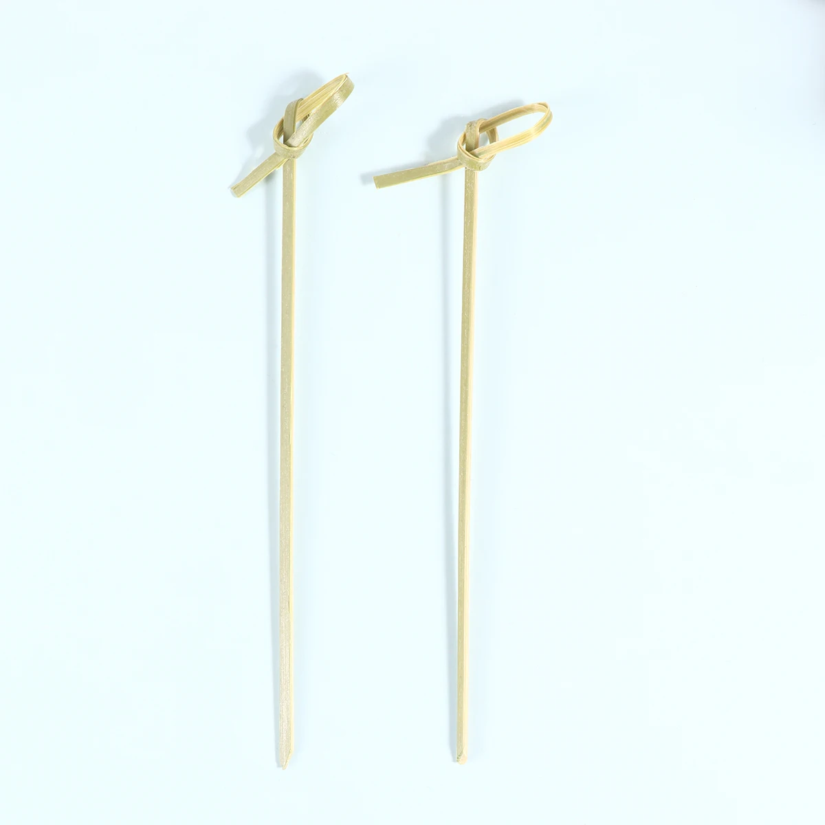 

200 Pcs Bamboo Stick Fruit Sticks Creative Picks Smoothie Party Cocktail Wooden