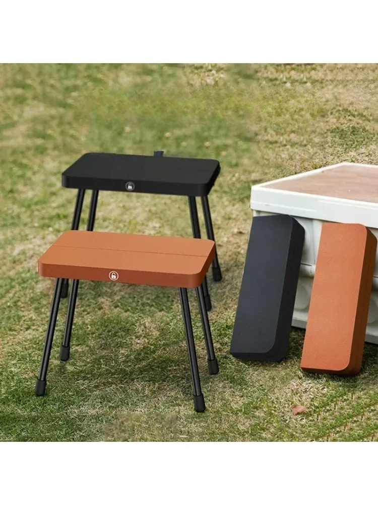 アウトドアキャンプや釣りに欠かせない道具-超軽量ポータブル折りたたみスツール