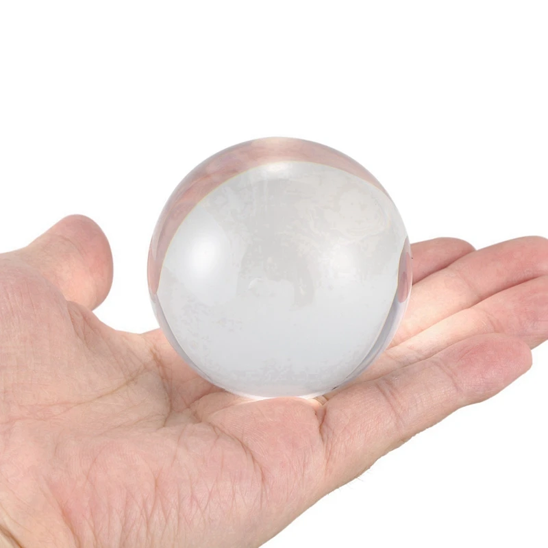 4Pcs 60Mm Clear Acrylic Ball Transparent Contact Manipulation Juggling Ball Gifts