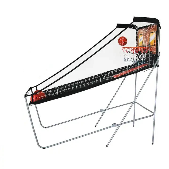 折りたたみ式バスケットボールシューティングマシン、スパーリング、ダブルプレイ、シュート練習器具、スコアリング機能付きバスケットボールシューティングマシン