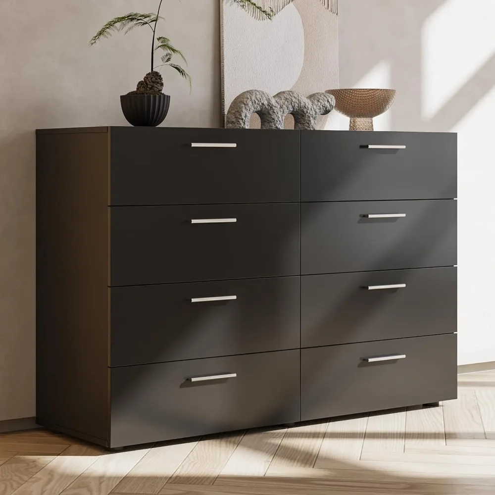 

Drawer Dresser for Bedroom, Small Chests of Drawers Modern Nightstand, White Dresser Chest with 4 Storage Drawers, Dressers