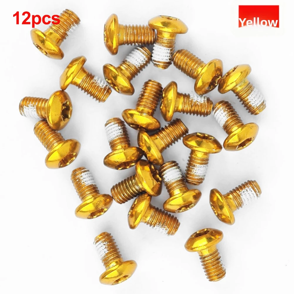 Alloy Steel Disc Brake Bolts M5x9mm T25 Torx 12pcs For Precise Fit And Secure Mounting On Disc Brake Bicycles - view 2