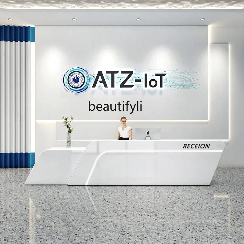 

HCompany Reception Desk Creative Shop Desk Hotel Lobby Bar Sales Department Paint checkout page