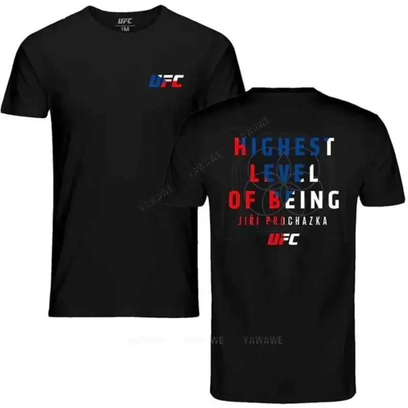 

Новая хлопковая брендовая футболка, черная футболка унисекс, футболка Jiri Prochazka1, мужская модная футболка с принтом, повседневные футболки для подростков, топ