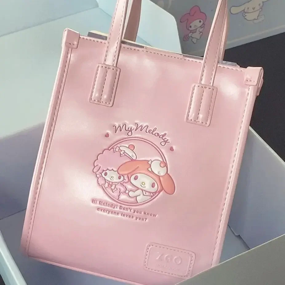 New Sanrio Handbag Women\'s Cute Clow M Cinnamoroll Babycinnamoroll Casual Large Capacity Handbag Crossbody Bag