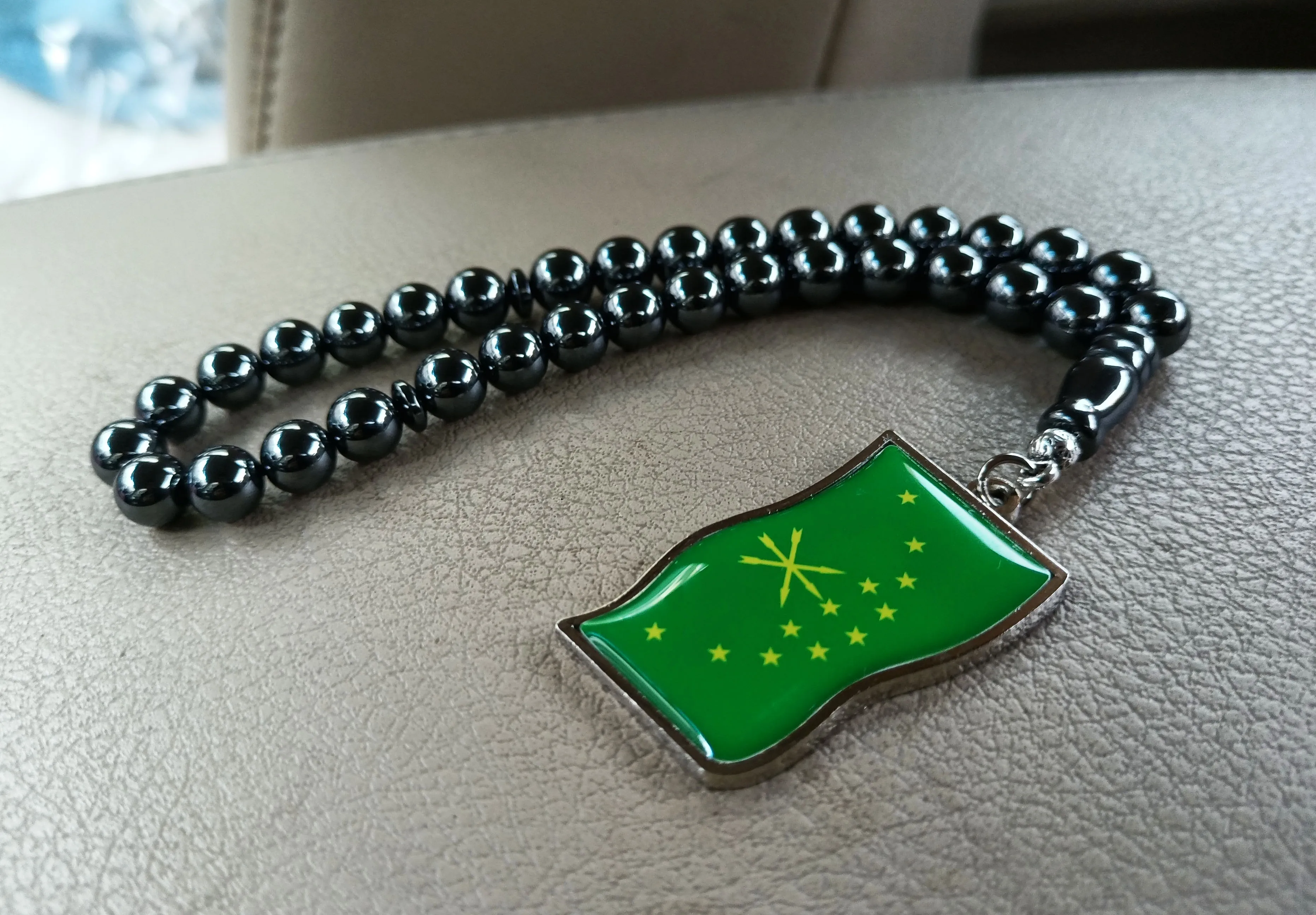 Adygea/Circassian /Adige/Kabardian Kabardino-Balkaria Flag Car/Home Hanging Necklace T Shirt Phone Case Pin Badges Brooches