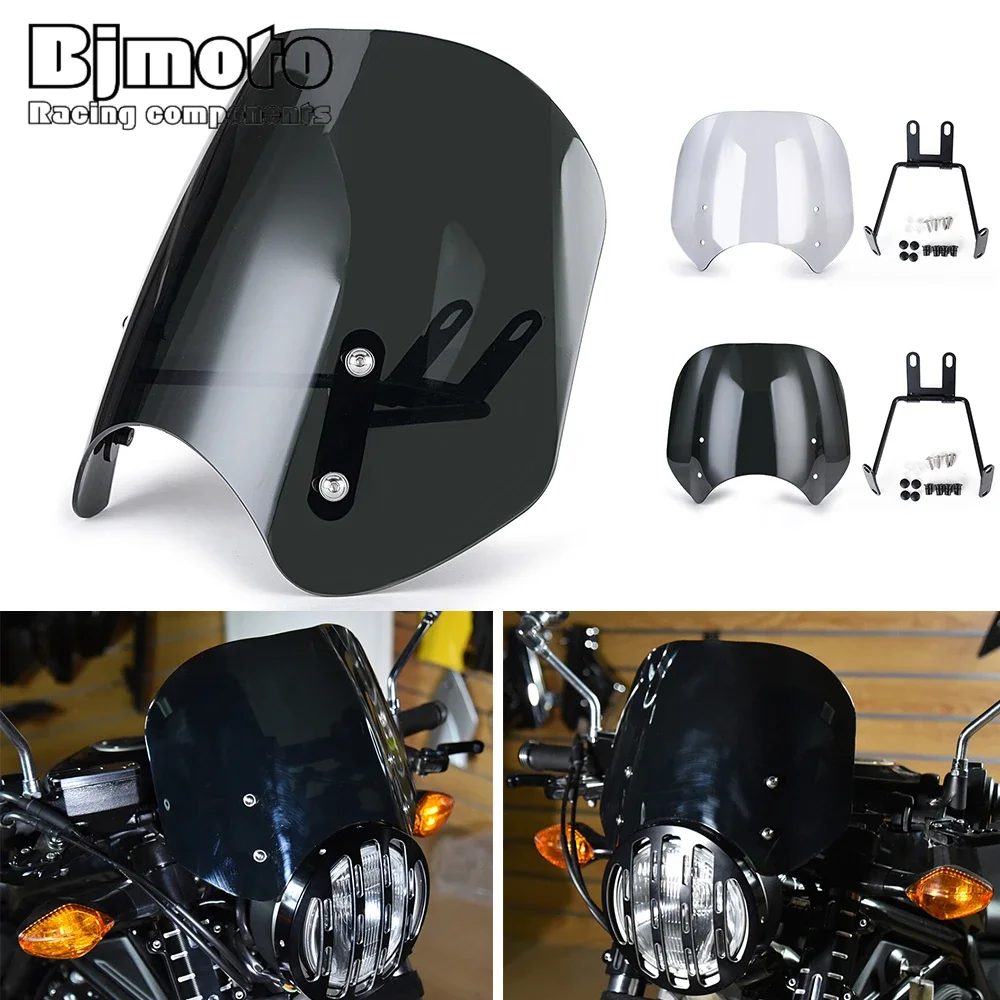 Motorcycle CMX300 CMX500 Windscreen Windshield Wind Deflector For HONDA Rebel CMX 300 500 2017-2021 2020 2019 2018