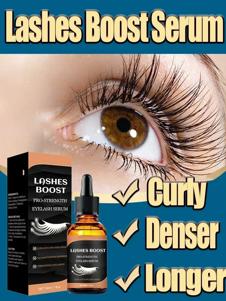 7 Days Fast Eyelash Growth Serum Natural Curl Slender Thick Eyelash Growth Solution Eyelash Lift Lengthening Cosmetics