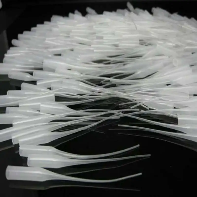 50pcs 502 Instant Super Glue Dropping Tube Nozzle Universal Lengthened Needle Tube Bottle Catheter Dropper Adhesive Tool epoxy