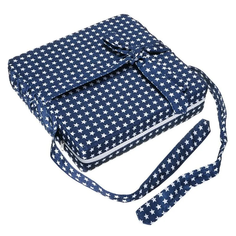 Children Increased Chair Pad Adjustable Baby Furniture Booster Seat Portable Kids Dining Heightened Cushion Pram Chair Removable view 5