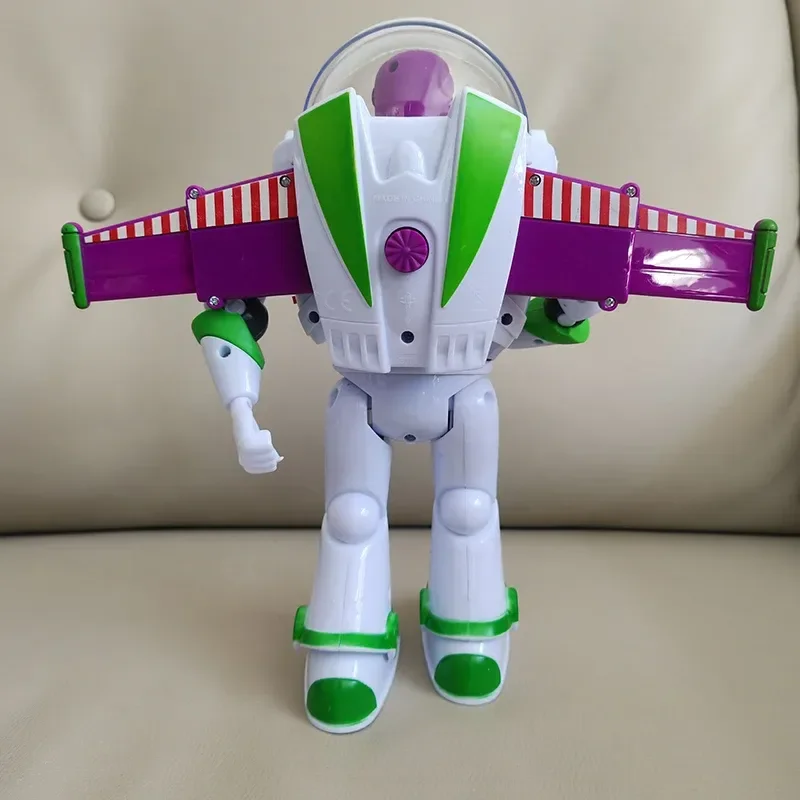 Hot Verkoop Toy Story Buzz Lightyear Elektrische Lopende Robot Pop Action Figure Pixar Model Speelgoed Geschikt Voor Kinderen Verjaardagscadeau
