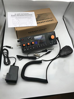 RS-918 Plus 15W HF SDR Transceiver MCHF-QRP Transceiver Amateur Shortwave Radio with Handheld Mic Charger 3.4AH Built in Battery