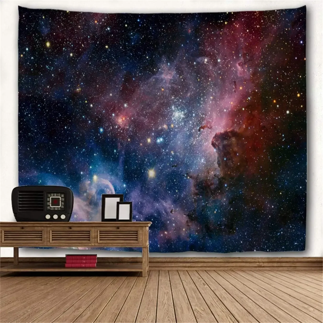 Galaxy Tapestry Outer Space Universe Starry Sky Star Tapestry Wall Hanging Milky Way Nebula Tapestry for Living Room Dorm Decor