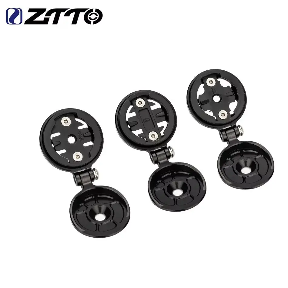 

ZTTO Adjustable Out-Front Computer Stem Mount Holder for MTB Road Bike GPS Bracket Compatible with Garmin Bryton Cateye Wahoo