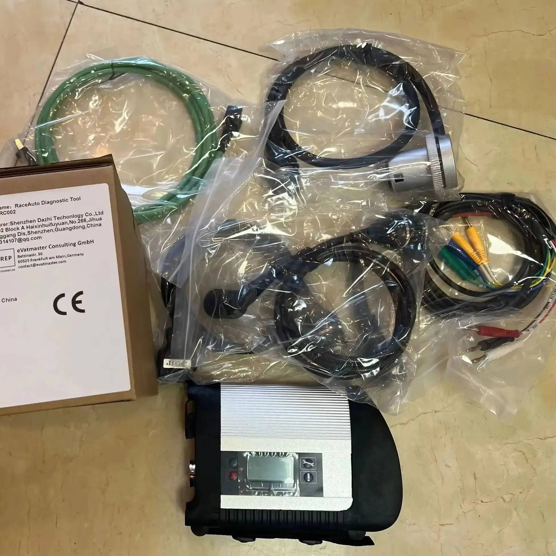 أداة إصلاح السيارات المدمجة MB STAR C4 SD المستخدمة للكمبيوتر المحمول X201 I7 CPU 8G RAM 512GB SSD Software #5