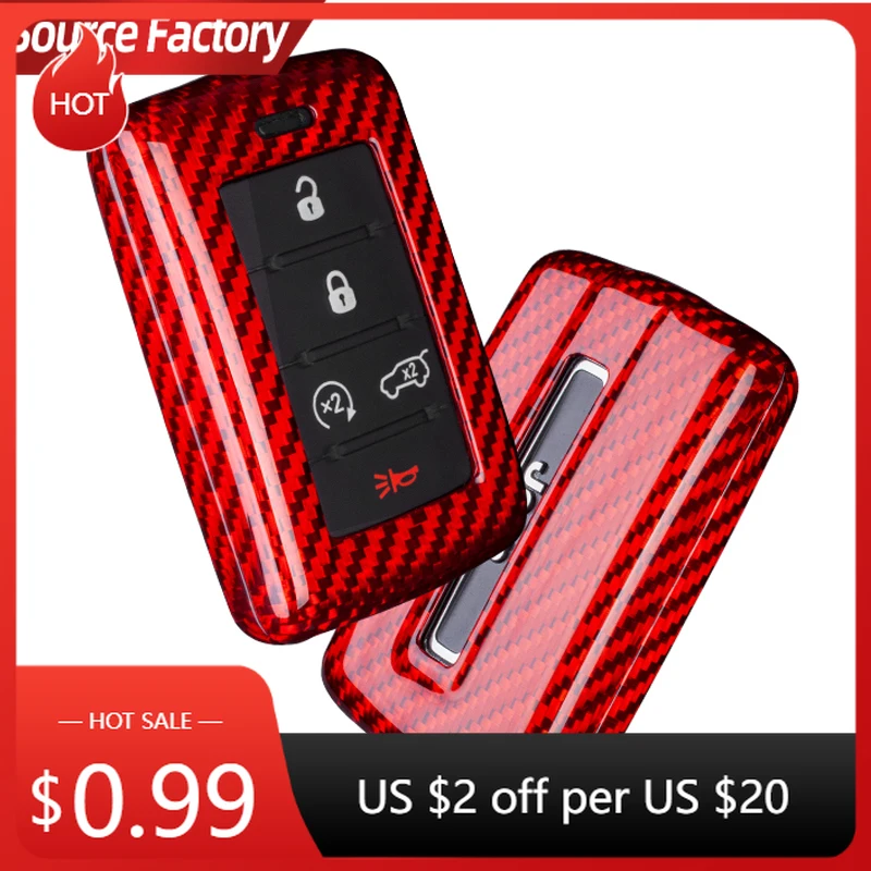 

Автомобильные наклейки из настоящего углеродного волокна, защитная крышка для брелока для Jeep Grand Cherokee L Wagoneer Grand Wagoneer Gladiator Smart Ke
