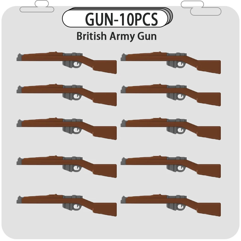 WW2 Militaire Accessoires Bouwstenen US Ranger Italië Duitse Britse Leger Soldaat Figuren Gun Helm Bakstenen Verjaardagscadeautjes
