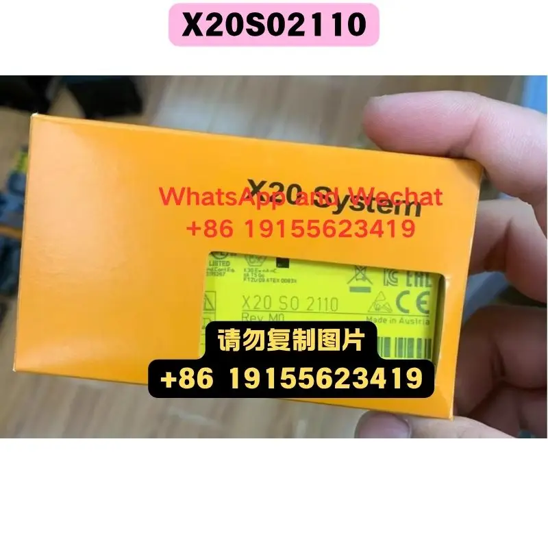 

Brand new original X20S02110 module Functional test OK Quick delivery