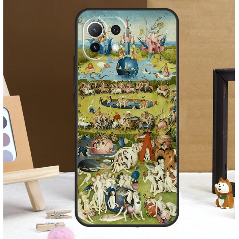 Hieronymus Bosch Art Painting Case For POCO X6 Pro M6 X3 X4 X5 F3 F5 M5s Xiaomi 13 14 Ultra 12 Lite 11T 12T 13T Pro Cover