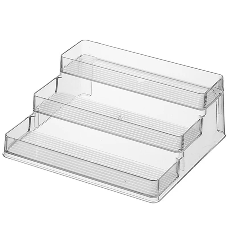 ABWR-3X スパイスラック キッチン パントリー ステップ シェルフ キャビネット オーガナイザー、スパイスと食品 キッチン キャビネット パントリー シェルフ