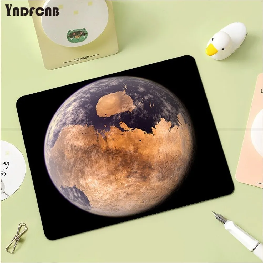 Space Mars planet Mousepad 25x29cm Small Gaming Mouse Pad Gamer Desk Mat Keyboard Pad Decoration Mause Pad Office Accessories