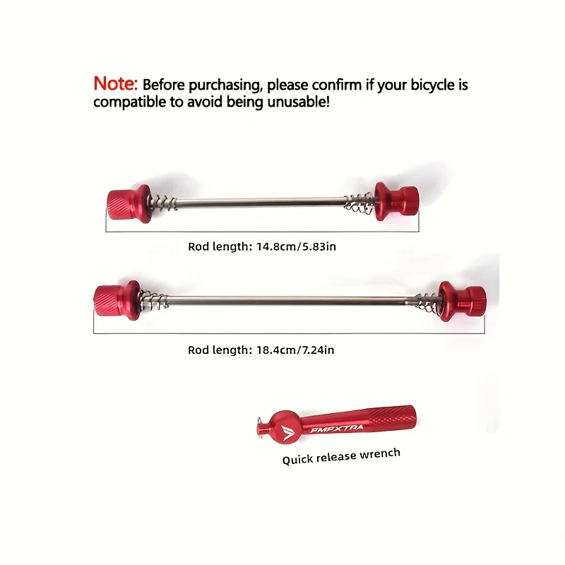 Nova alavanca de espeto de bicicleta liberação rápida qr roda bloqueio segurança anti roubo espetos para mtb mountain road ciclismo hub peças