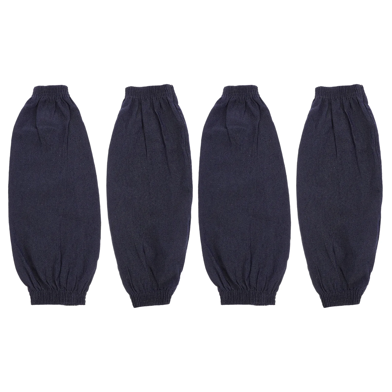 

2Pairs Thickened Denim Arm Protector Sleeve Forearm Protection Cover Welding Anti-Wear Security Arm Sleeves for Work