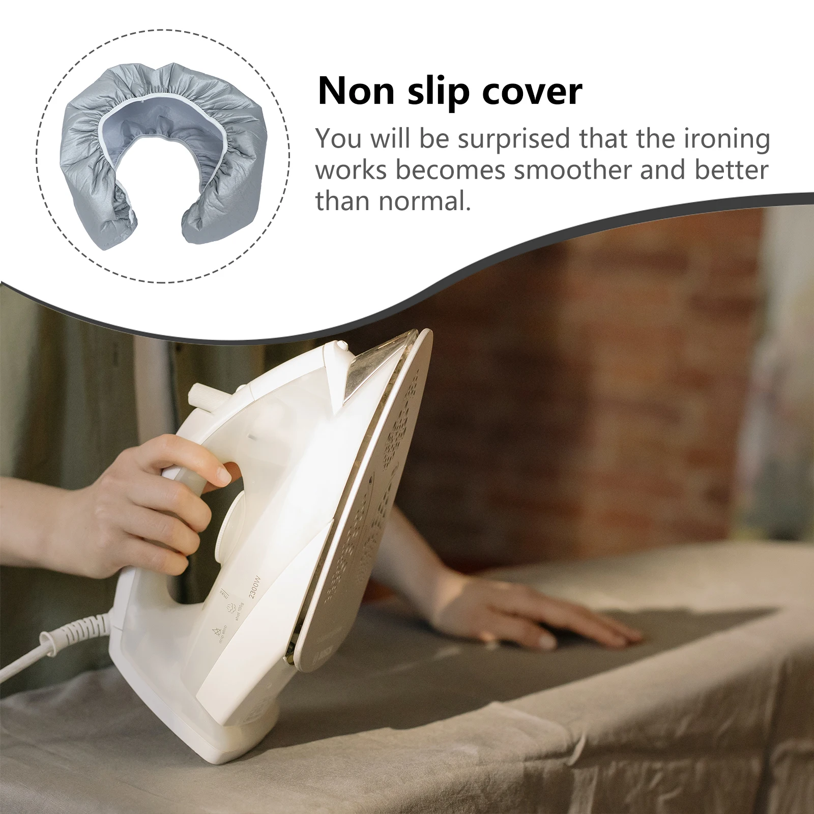 

Premium Thick Resistant Board Cover With Elasticized Edges Non-Slip Protective For Easy Ironing Ironing Board