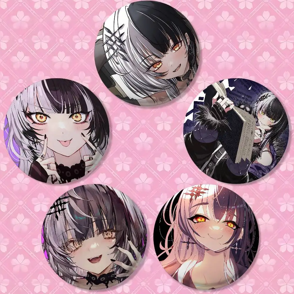 Cartoon S-Shiori N-Novella Cover Brooches Funny Meme Badge Fashion Jewelry Gifts