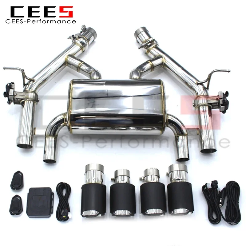 CEES Catback Exhaust For BMW M3/M4 F80 F82 F83 S55 3.0T 2014-2019  Stainless Steel escape High Performance Exhaust Pipe Muffler