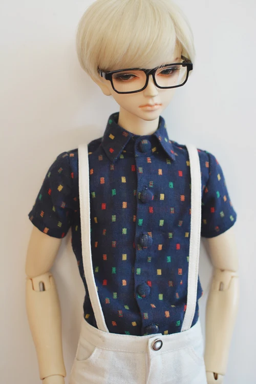 BJD Doll Clothes Candy Forest Short Sleeved Shirt For 1/3 1/4 BJD SD DD MSD MDD SD13 SD17 POPO68 Uncle SSDF Doll Accessories