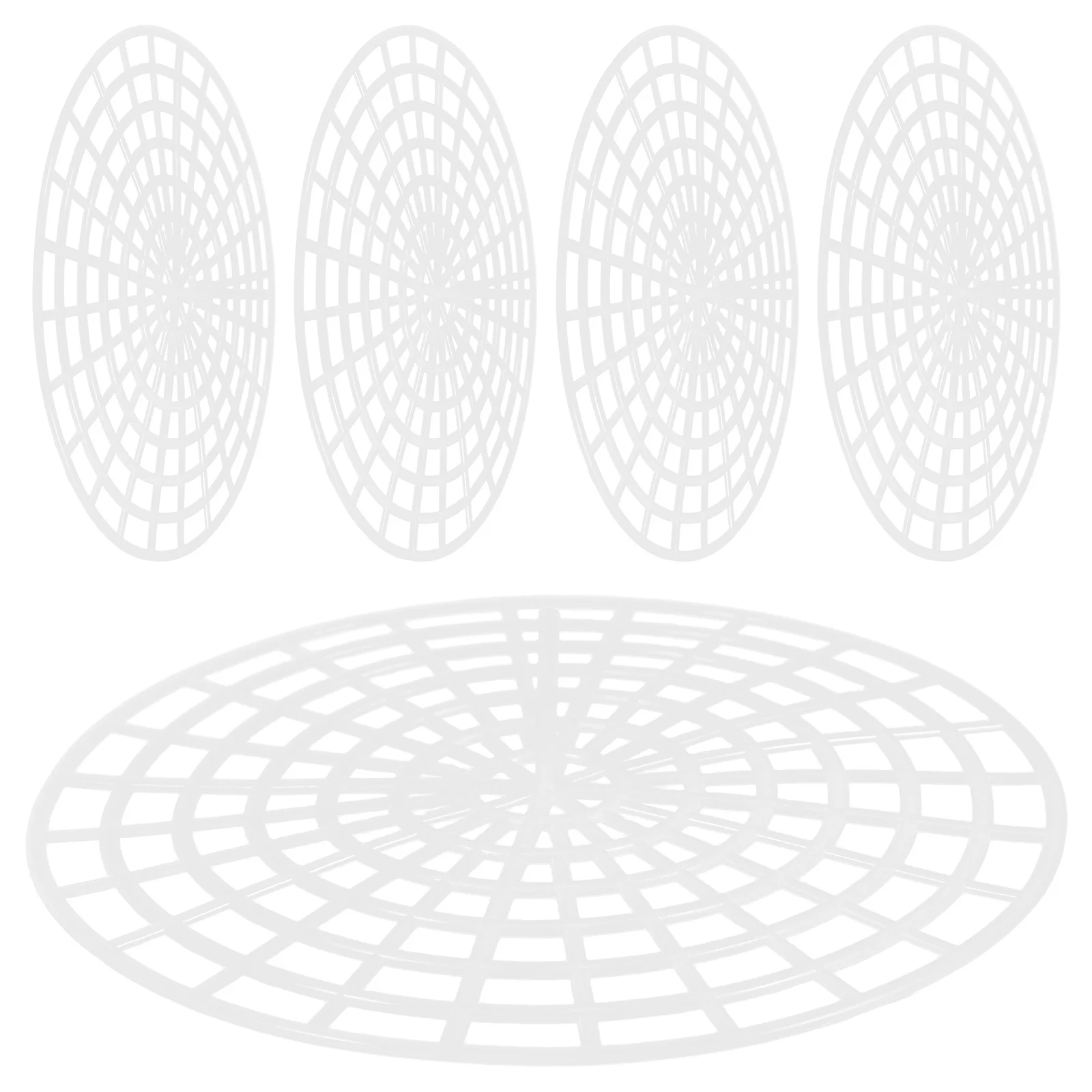 

5pcs Pickles Jar Press Fermentation Tool Wide Mouth Plastic Mesh Pickle Press Plate Vegetable Fermentation Weight For Kimchi