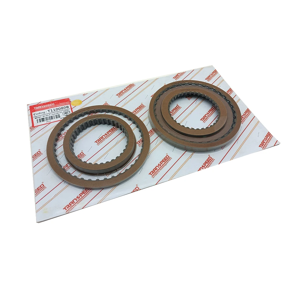 TRANSPEED AW50-40LN Kit Kopling Gesekan Drivet Transmisi untuk Excelle 1.8L Aksesoris Mobil Opel Transmisi Otomatis