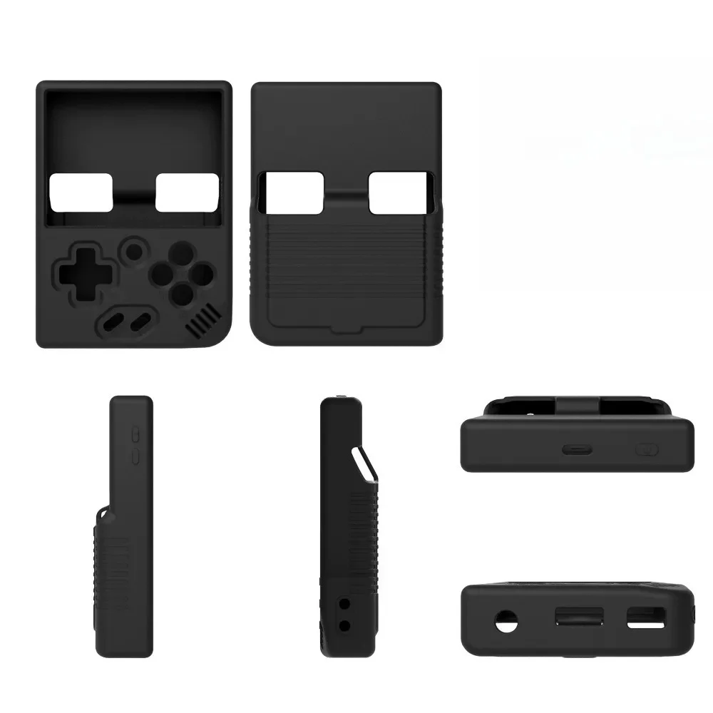 

For MIYOO MINI Plus Game Console - Silicone Protection Skin, Anti - Scratch Soft Sleeve With Lanyard