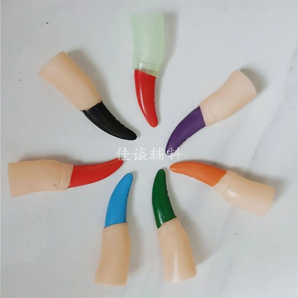 Ghost Festival Halloween Decor Witch Nail Cover Dyslexia Aids Finger Reading Toys Finger Design Guided Reading Strips