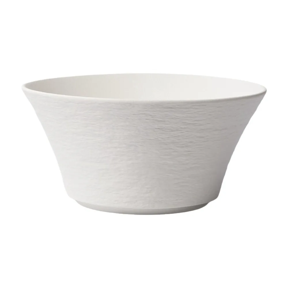 

Dessert Bowls Plastic Stone Patterned Bowl Microwave Safe Solid Color Pasta Bowl Japanese-style Thick Salad Bowls Kitchen