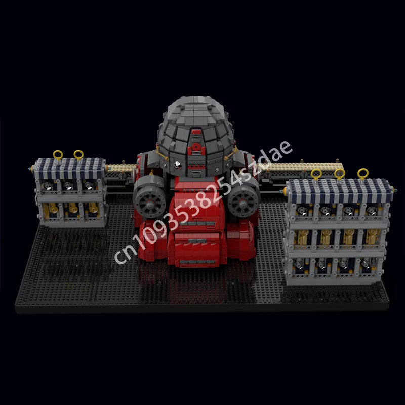 

5329 шт. MOC Kyodai Eggman Robo, высокоскоростные строительные блоки для ежика, космическое воображение, креативное строительство, Рождественская игрушка в подарок