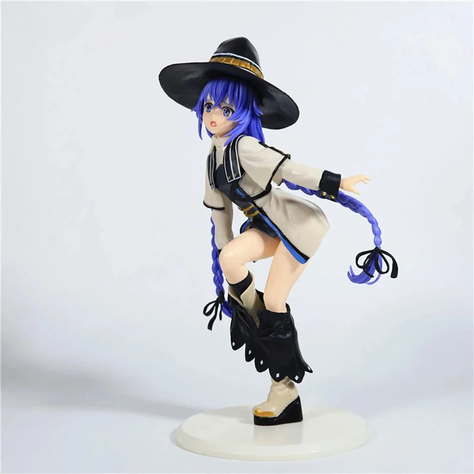 액션 피규어 Mushoku Magician Roxy Migurdia Tensei: Jobless Reincarnation 성인 PVC 애니메이션 피규어 Collectible Model Doll Gift