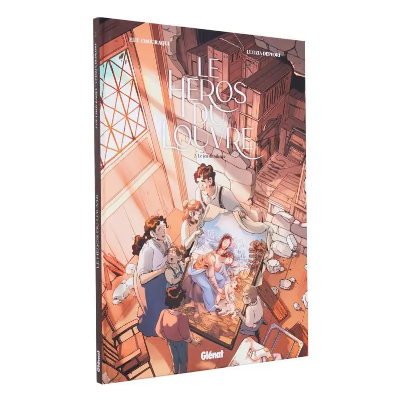 

Герой Лувр, игра тишины, герой Лувр, том 02, Elie Chouraqui Letizia Depedri Glenat, Франция, 9782344057711 Книга