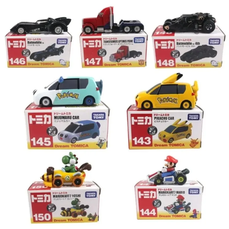 

TAKARA TOMY Pokemon Pikachu Mario Disney Alloy Car Mini Toy Gift