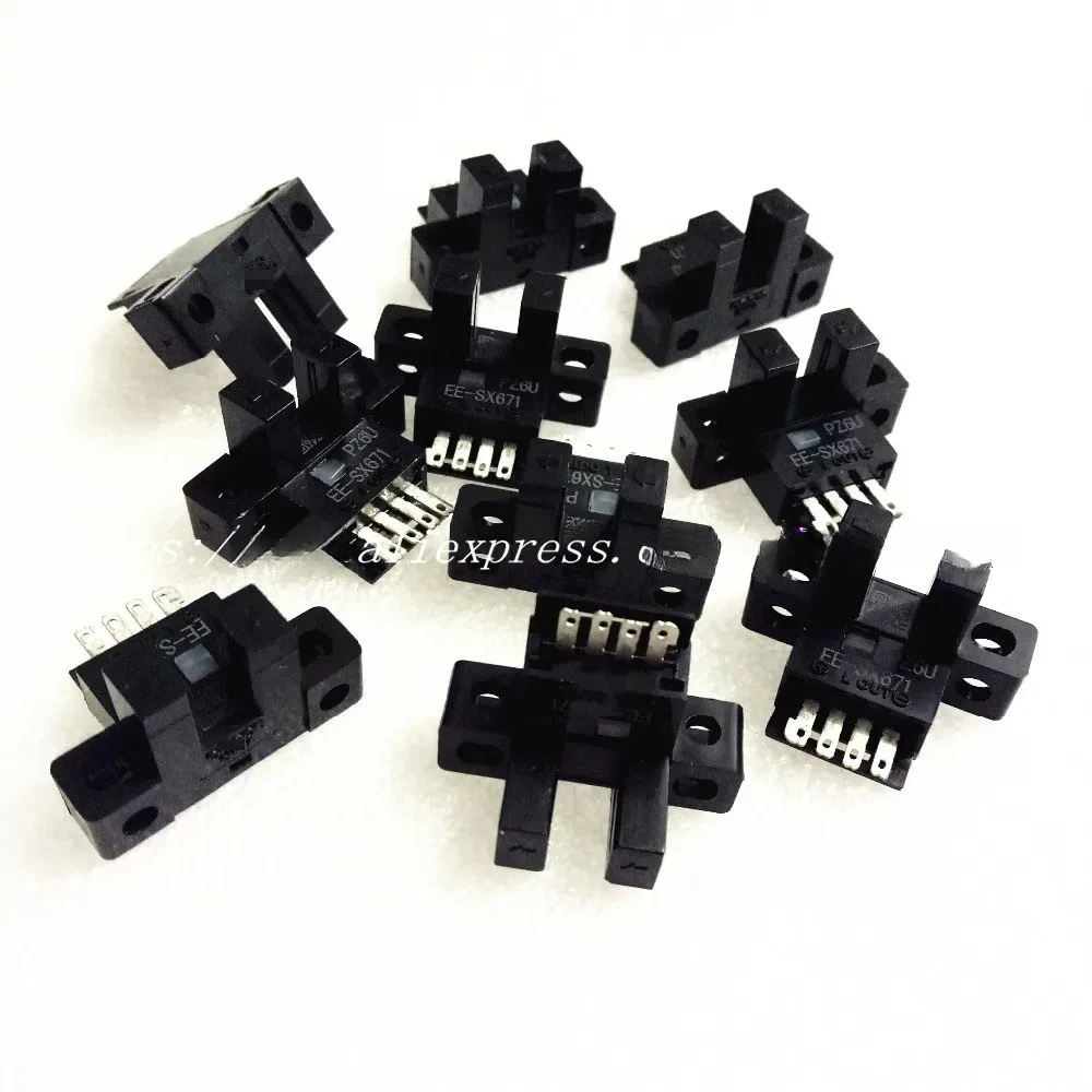 10 PCS EE-SX670 SX671 SX672 SX673 SX674 New Photoelectric Switch Sensors