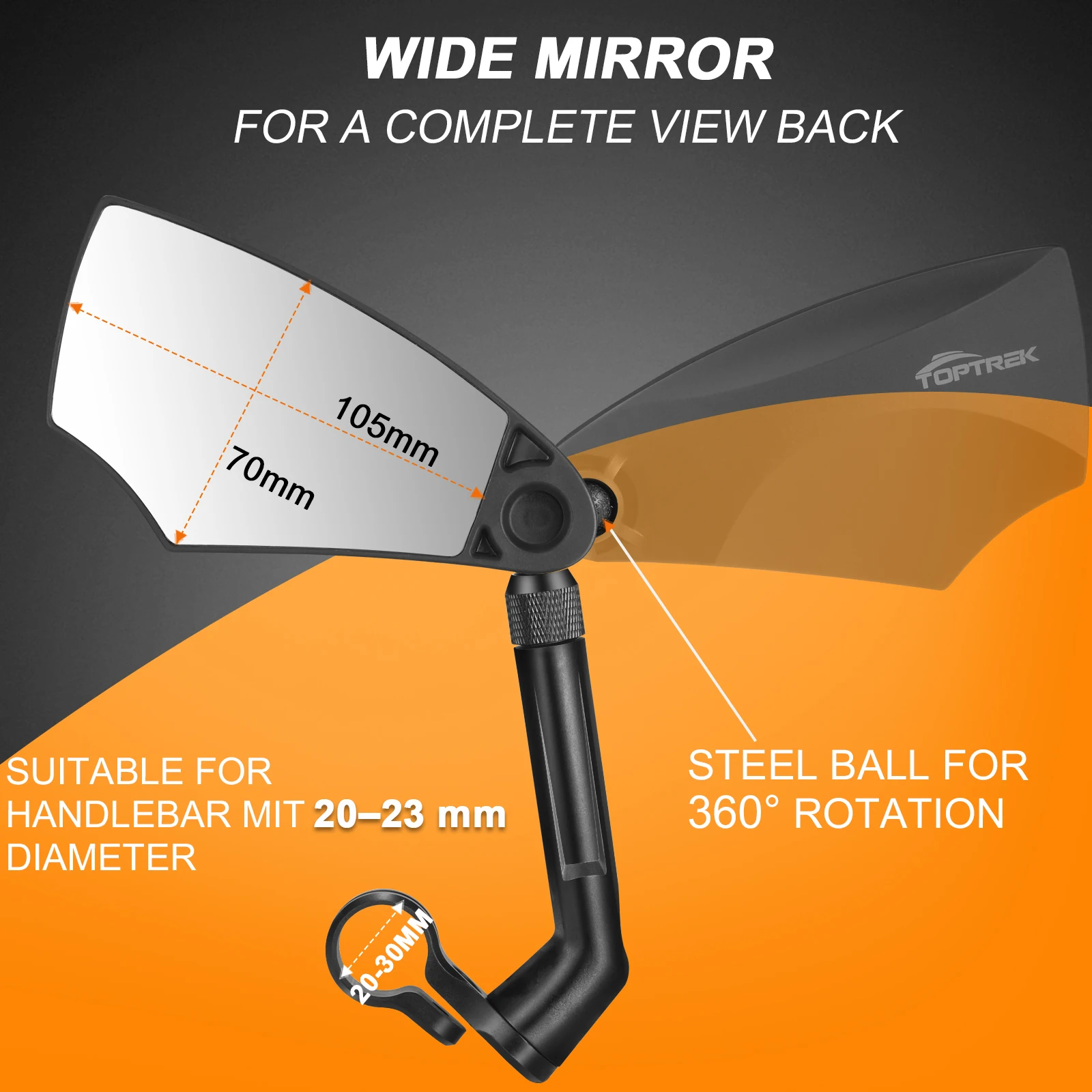 Thumbnail 3 - #6 Highest Rated Bicycle Mirrors to Buy in 2026