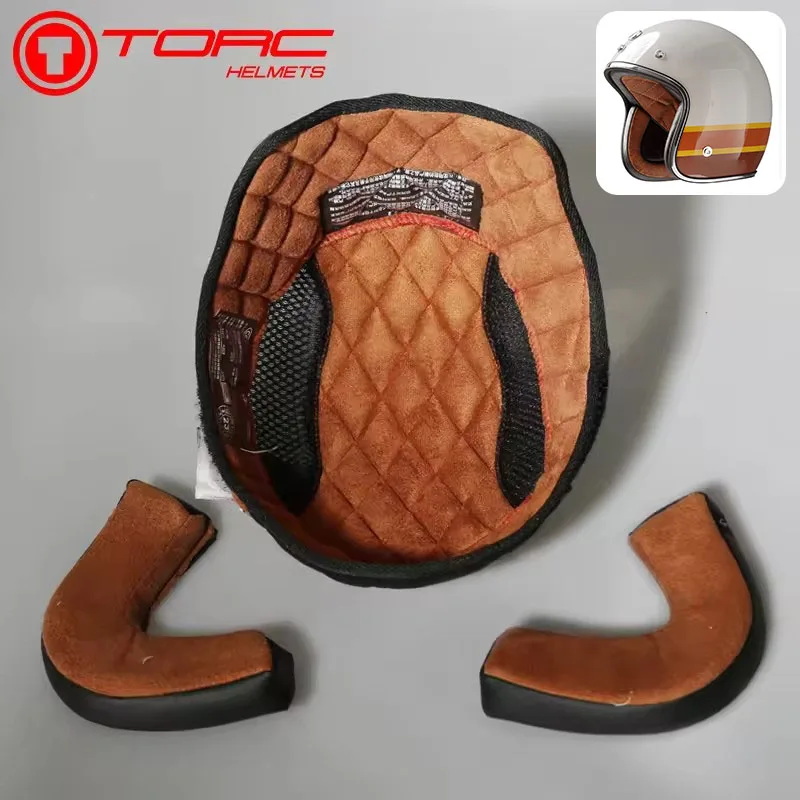 

Оригинальная подкладка для шлема Torc T50S/T541, внутренняя подушка для шлема, защита ушей, аксессуары для шлема