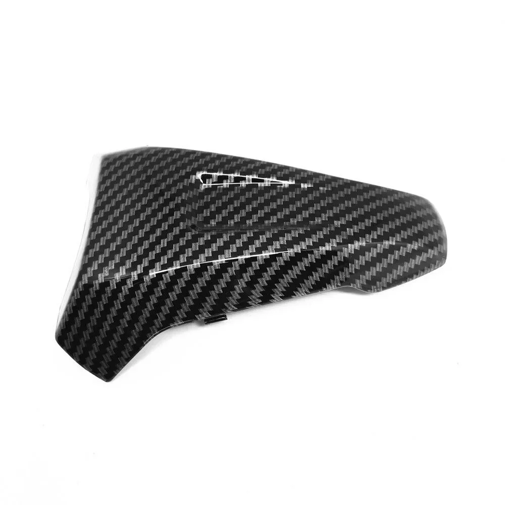 

For Yamaha MT-07 2022 2023 Headlight Brow Cover, Carbon Fiber Look on ABS Plastic, Top Fairing Protector & Styling Visor