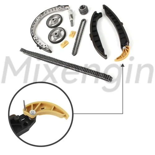 Imagen 2 del producto Kit de cadena de distribución de pieza de motor compatible con m48 4,8 4,8 T V8 GAS DOHC para Porsche Cayenne Panamera GTS Turbo S 4.8L 94810516910 94810725212